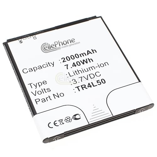 cellePhone batería Li-Ion para Kazam Trooper 450L (reemplazado TR4L50)