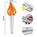 Gejoy 3 Pieces Inflatable Torch Fun Torch Inflates for Medieval Luau Themed Party Sports Competitions, 16 Inches