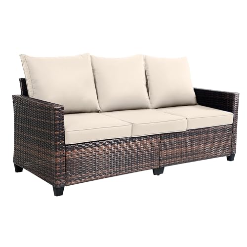 AstrPthylx 3-Seater Deep Seat Outdoor Sofa - High Back