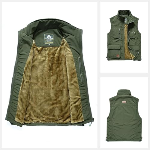 Manatsulife ベスト メンズ 7882R