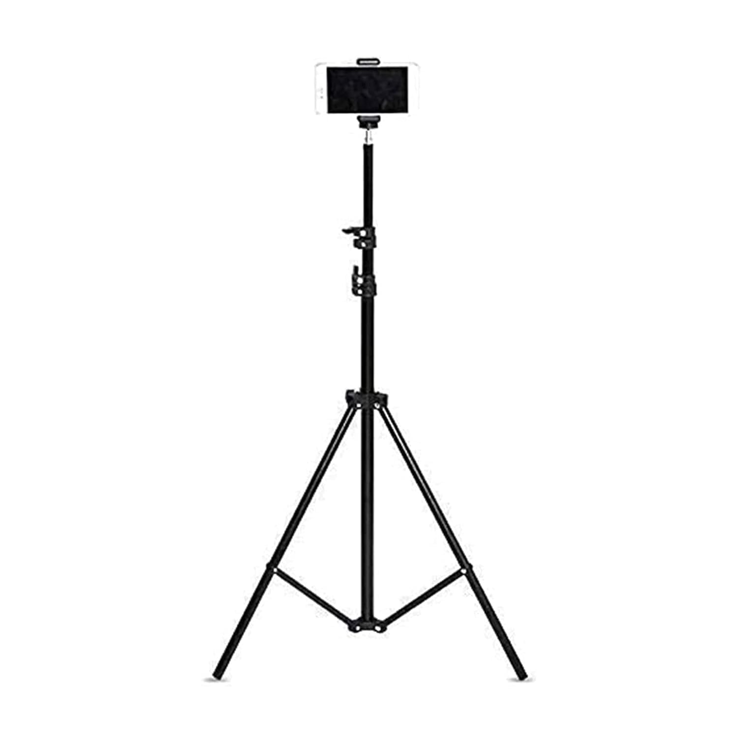 ESN 999 Lightweight & Portable 7 Feet (84 Inch) Long Tripod Stand with Adjustable Mobile Clip Holder for All Mobiles & Cameras (Black) (B0CXN9CCVP) Amazon Price History, Amazon Price Tracker