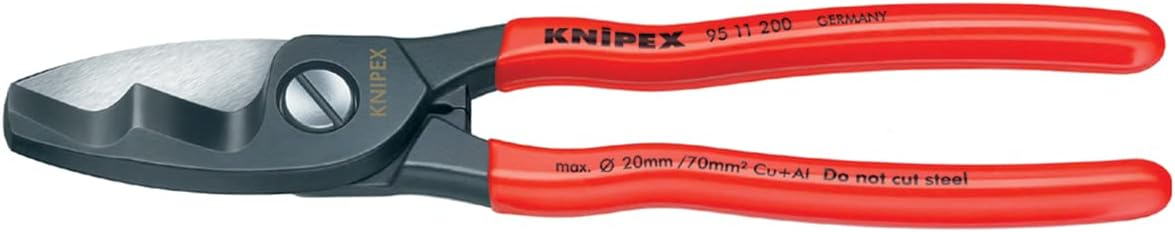 Knipex 9511-8 8" Battery Cable Cutter/Shears