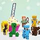 Hangsky 18 Stück Pixe Tortendeko mit Mini Figuren, Pixe Kuchen Deko Junge, Cake Toppers Kindergeburtstag, Happy Birthday Topper für Kinder Geburtstag Party Kuchen Dekoration (A)