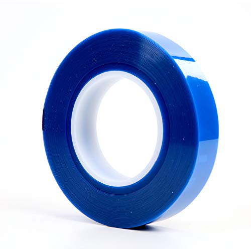 Image of 3M 62868-case Polyester Tape 8905 Plastic Core, 1 inch x 72 yd., Blue (Pack of 36)