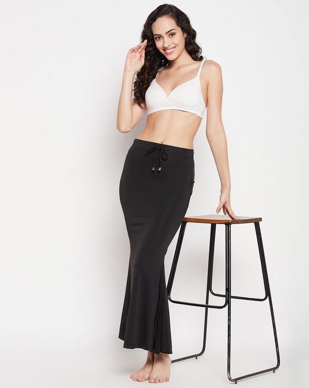 Image of Saree Shapewear Petticoat for Women|Stretchable Saree Shaper Petticoat Inskirt|Shape wear Dress for Saree, Skirts