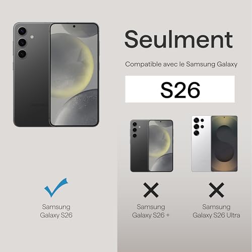 Coque Samsung S26 Pitaka fibre aramide style carbone - 7
