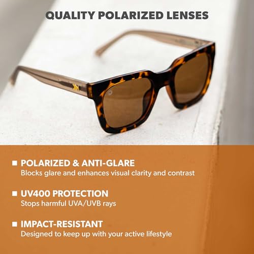 Image of Knockaround Trendy Polarized Sunglasses for Women - UV400 Protection