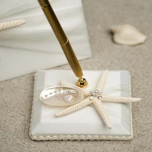 Livre d'or de mariage mer blanc FRCOLOR pour immortaliser vos messages - 4