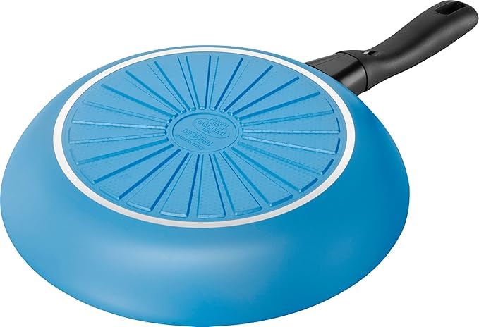 BALLARINI Caprera Padella 28 cm, Alluminio, Compatibile a induzione, Rivestimento antiaderente in ceramica, Made in Italy, Verde