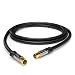 KabelDirekt 1m Cable TV SAT 75 Ohm, HDTV, conector F a conector...