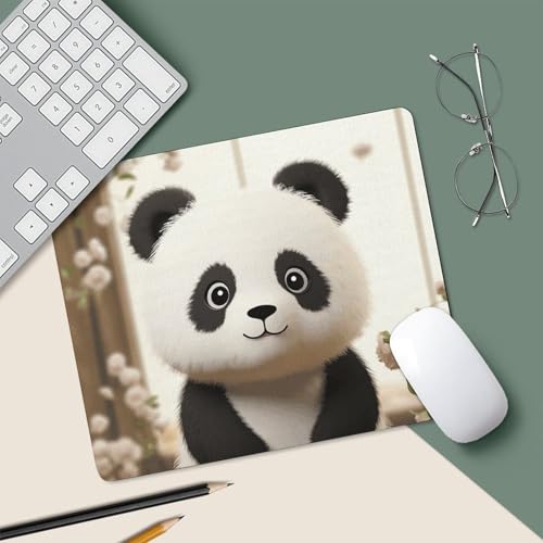 Tapis de souris panda blanc imperméable pour ordinateur portable 25x30 - 5
