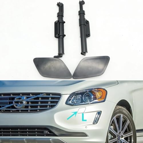 Cache actionneur de jet robuste et précis pour phare gauche Volvo XC60