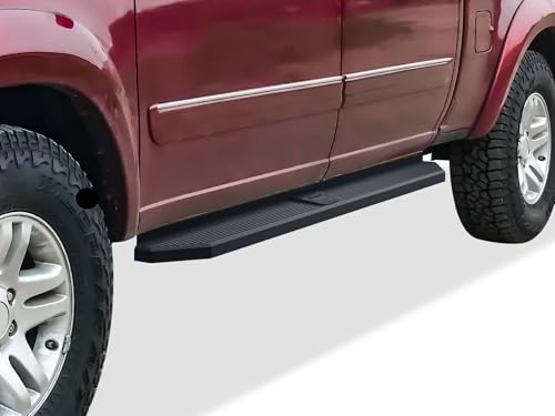 Estribos laterales para Toyota Tundra 2000-2006 6 pulg negro miniatura 4