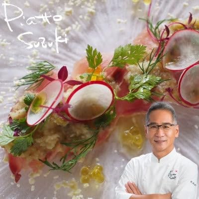 (麻布十番 イタリアン) ピアット スズキ 鈴木弥平 伊仙町 コース ディナーペア お食事券