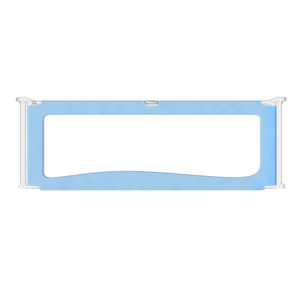 Sponde per Letto, sponda di Sicurezza Universale per Letto, Blocco di Protezione per Letto, Deve Essere utilizzato con la sponda per Letto (Colore: blu-150 cm)