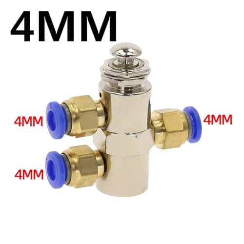Interrupteur pneumatique fileté M5 et accessoires TAC2-4P