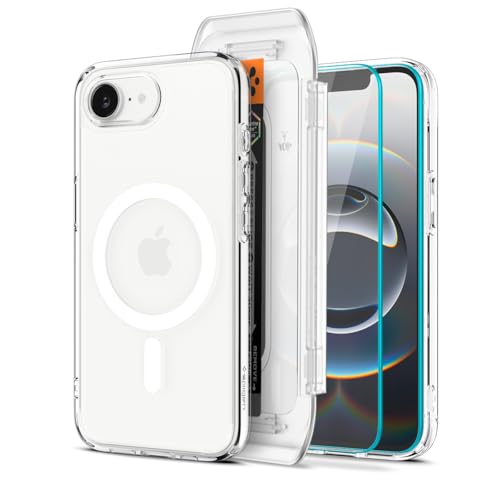 Spigen Pack Ultra Hybrid MagFit – Coque MagSafe & Protection d’écran pour iPhone 17e / 16e