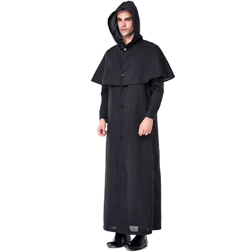 Kostium Grim Reaper – zombie, fantazyjny kostium, przebranie dla dorosłych, na imprezę, Halloween, cosplay, odgrywanie ról