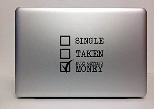 Fusion Graphix Money Logo Laptop Sticker Vinyl Decal (Black) (B075D9TQ3B) Amazon Price History, Amazon Price Tracker