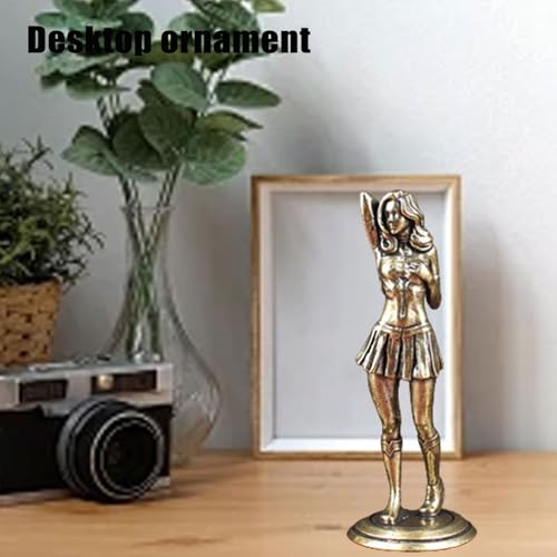 Estatua miniatura cuerpo mujer sexy de latón miniatura 7