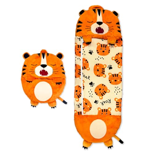 TIENDA EURASIA Saco Dormir Infantil 135 cm Tigre