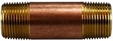 Midland 40-087 Brass Nippple, 4-1/2