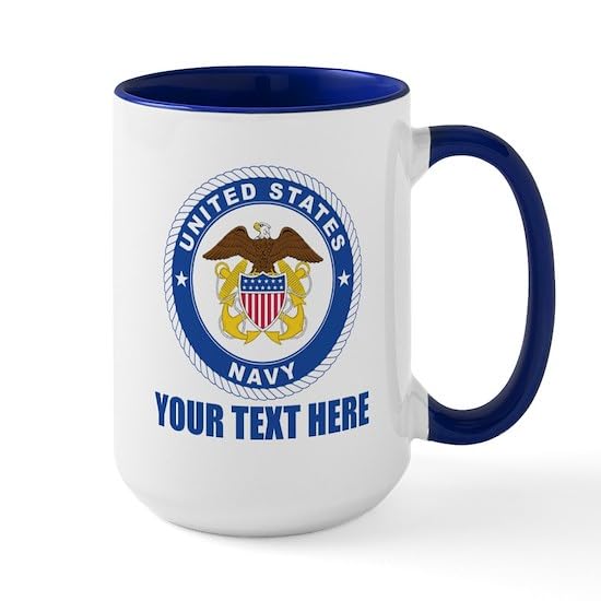 Taza grande de cerámica personalizada 15 oz miniatura 1