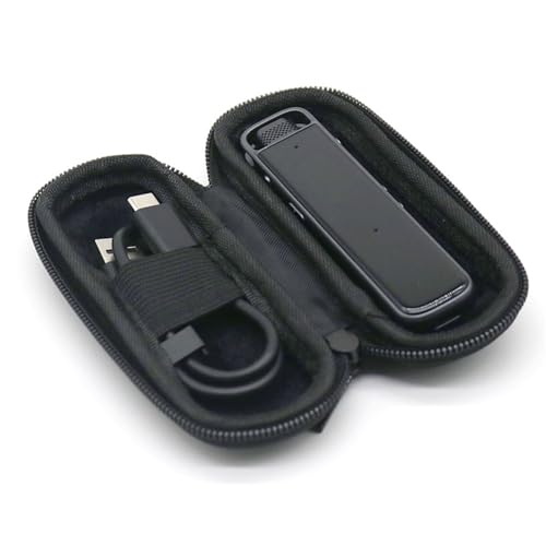 Haoyull Protective Storage Bag for Digital Voice Recorder Hard Case Secure Protections Bag fit for Aiworth E36