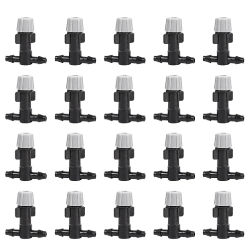 DEWIN Brumisateur Tetes,Buse Brumisateur Brume Arrosage T Joints Têtes de Gicleurs Atomiseur Buse +...