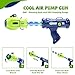EagleStone Movable Dinosaur Shooting Toys for Kids,Electronic Target Shooting Games with 2 Pump Gun,48 Balls Party Favor Toys with Score Record, LED & Sound, Dino Toys Gift for Boys and Girls