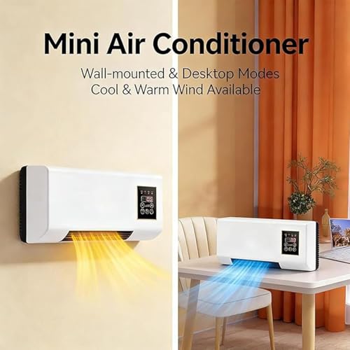 Ventilador portátil para combatir el calor en casa con temporizador integrado 2
