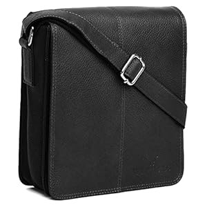 WildHorn� Leather 8 inch Sling Messenger Bag for Men I Multipurpose Crossbody Bag I Travel Bag with Adjustable Strap I Utility Bag I Dimension : L-8 inch W-3 inch H-9 inch 6 41BYROaDpqS. SL500 . SS300
