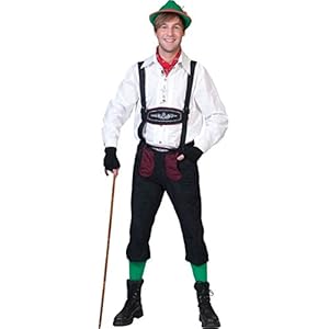 Boeren Tirol & Oktoberfest Kostuum | Munchen Lederhose Man | Maat 52-54 | Bierfeest | Verkleedkleding