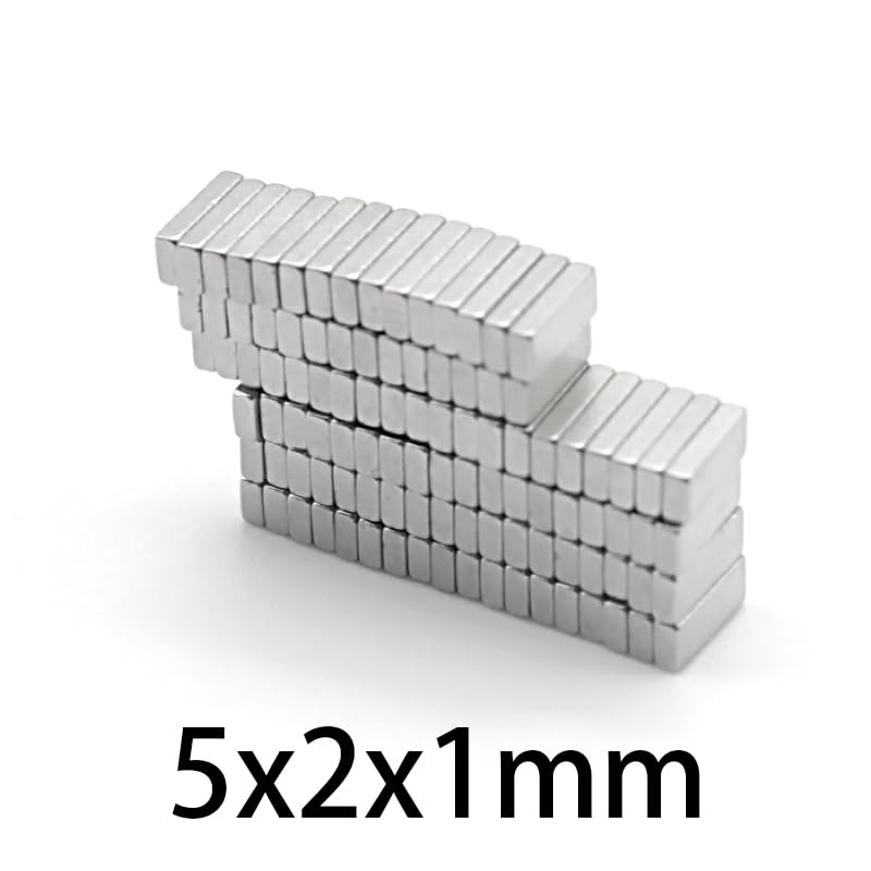 Neodymium Small Block 5 * 2 * 1mm Super Permanent Permanent Rectangle 5x2x1mm(1000pcs)