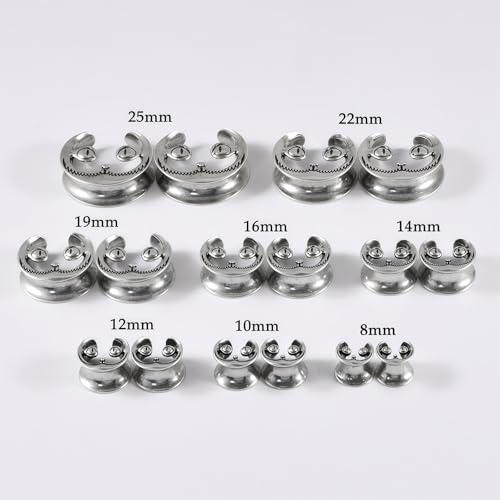 Piercing d'oreille en U réglable style punk pour le corps