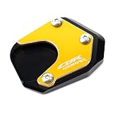 Funzione potente: l'area di supporto più ampia del cavalletto laterale, distribuisce uniformemente il peso della moto, aumenta l'area di contatto tra il cavalletto e il terreno, previene lo slittamento, aiuta il pilota a controllare il veicolo e rende la tua moto più stabile.