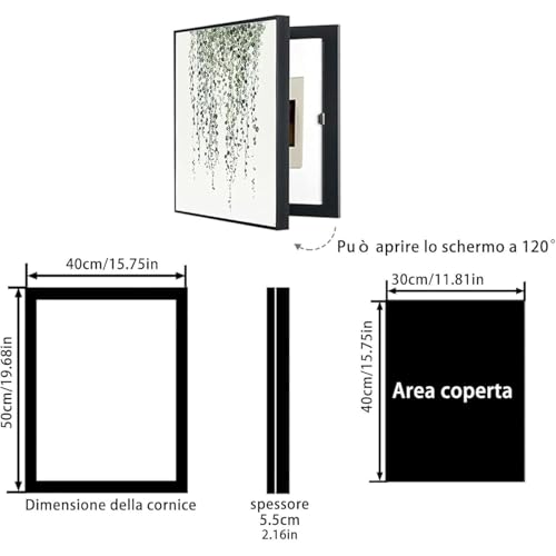 Couvercle de compteur électrique vertical et cache-boîte de distribution perforé intérieur