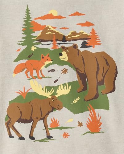 Image of The Children's Place Baby and Toddler All Holidays,Birthdays Long Sleeve Graphic T-Shirts,2 Pack