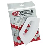 Paxanpax Kit maniglia porta compatibile bianco polare per Hotpoint Futura WMAL, WMEF, WMFG, WMPF, WMPG, WMUD, WMXL Series