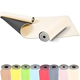 GORILLA SPORTS® Yogamatte - 180 x 60 x 0,6 cm, Rutschfest und Hautfreundlich, aus TPE, Farbwahl - Gymnastikmatte, Sportmatte, Trainingsmatte, Pilatesmatte, Fitnessmatte, Übungsmatte