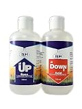 Biopharm pH Up and pH Down Control Kit — 250 mL (8.4 fl oz) Each — Achieve The Perfect pH — Great fo