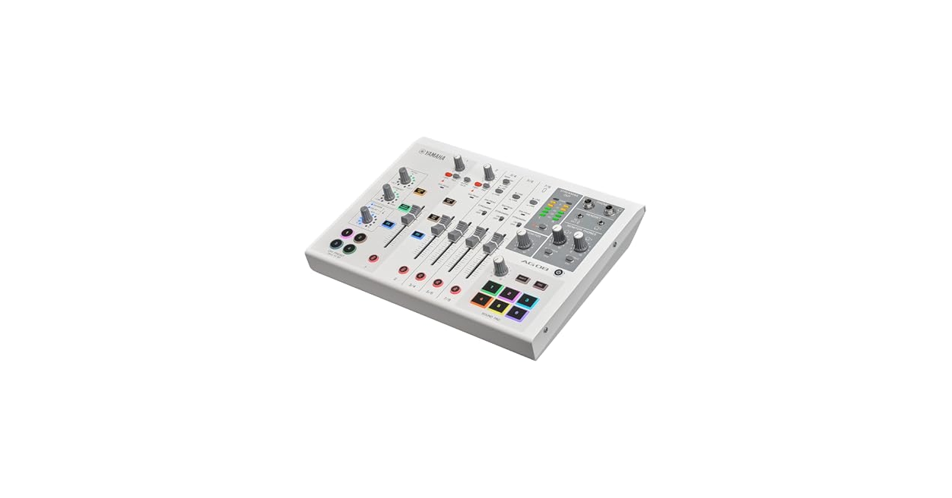Yamaha AG08 ホワイト インターフェース