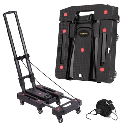 Folding Hand Truck with 6 Wheels