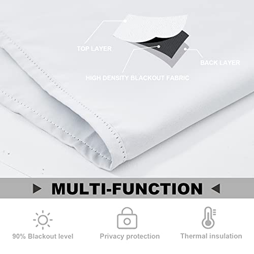 Batmerry Sugar Skull Kitchen Valances Half Window Curtain, Colorful Sugar Skull Day Of The Dead Art Kitchen Valances For Bedroom Heat Insulated Valance For Decor Reducing The Light 52X18 Inch #TOP2