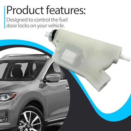 Image of Generic White Fuel Filler Door Lock Actuator Fits for Nissan Rogue 2018-2020 Replaces 78850-AR00A