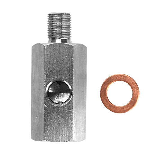 Adaptateur pression huile 1/8 NPT femelle BSPP té mâle femelle pour capteur manomètre jauge