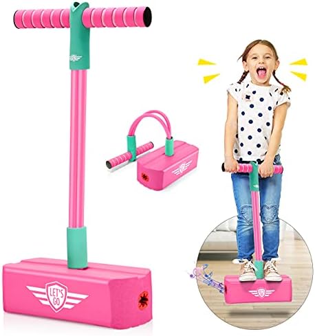 Toyzey Spielzeug für Draußen,Pogo Jumper Spiele ab 3 4 5 6 7 8Jahre Spielzeug ab 3-8 Jahre Mädchen Spielzeug 8-12 Jahre Lustige Spiele Kinder Geschenke für Mädchen 3-12 Jahre Gebur