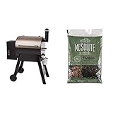 Traeger Grills Pro Series 22 Pellet Grill & Smoker | Bronze, Gen & Grills PEL305 Mesquite 100%...