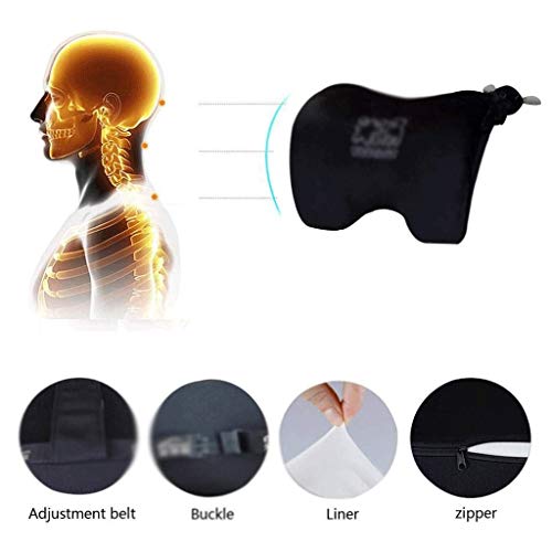 Oreiller cervical de voiture en mousse à mémoire de forme - 5