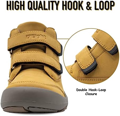 i78 Kids Boys Hiking Shoes Chelsea Mid Ankle Boots For Outdoor Trekking Walking Synthetic Non-Slip Lightweight 3 41BYTY9NndL. AC